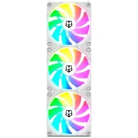 Nox Hummer Easy Link Kit de 3 Ventiladores ARGB 120mm Blanco